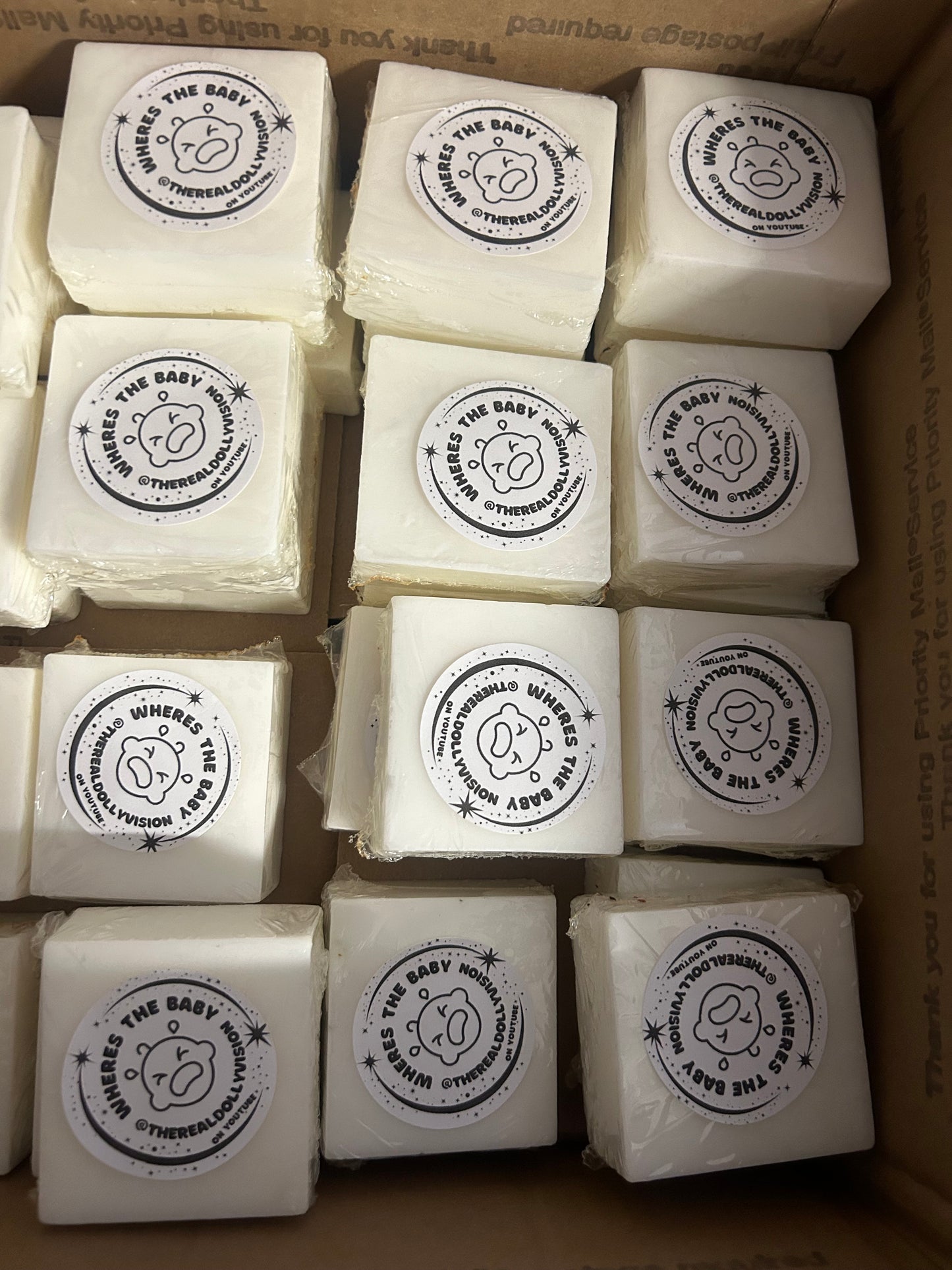 Dolly's Luxurious Lather Bar- WHERE'S THE BABY- Baby Powder Scent