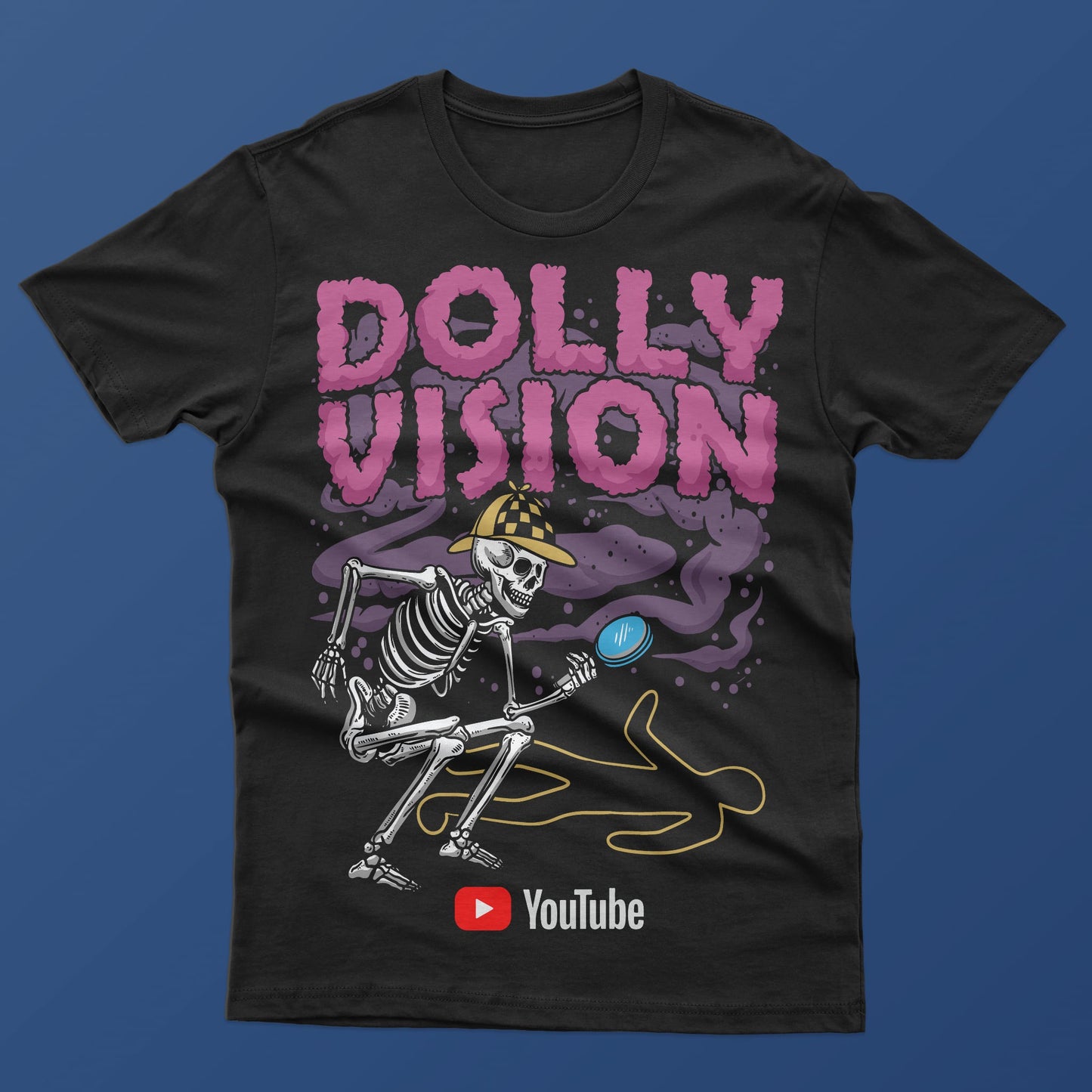 Dolly Vision Skelly Detective t-shirt