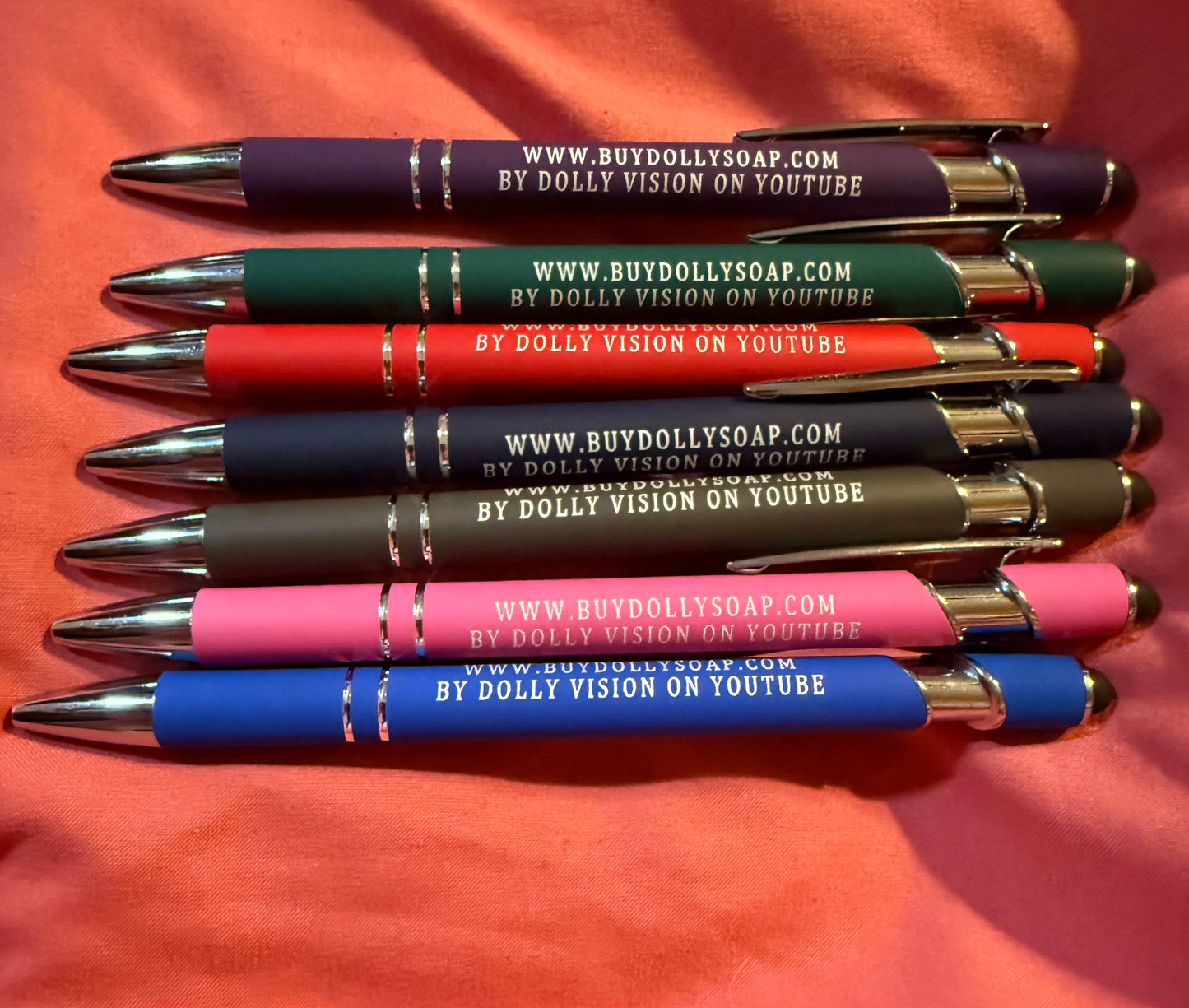 Dolly Vision official ballpoint pens burgundy only