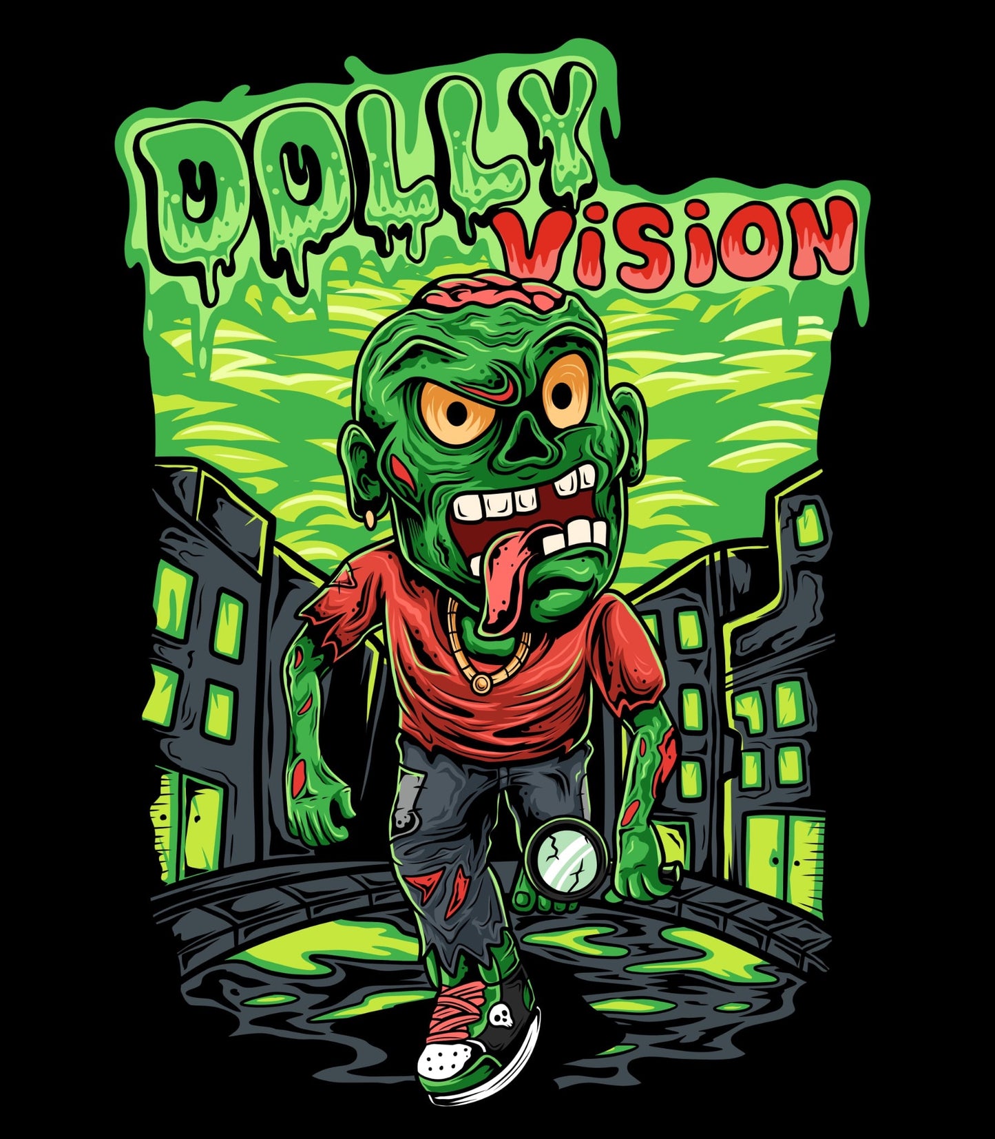 Dolly Vision zombie Official t-shirt ~PRE-ORDER~