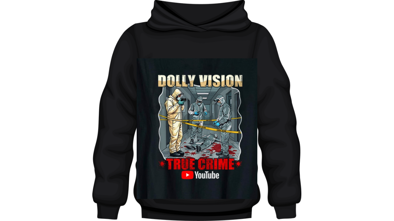 Official Dolly Vision Youtube graphic hoodie