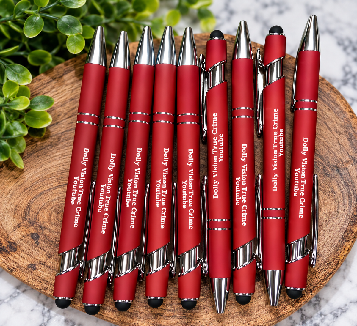 Dolly Vision official ballpoint pens burgundy only