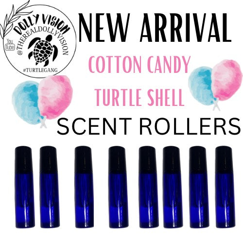 Dolly's Scent Rollers - Cotton Candy Turtle Shell