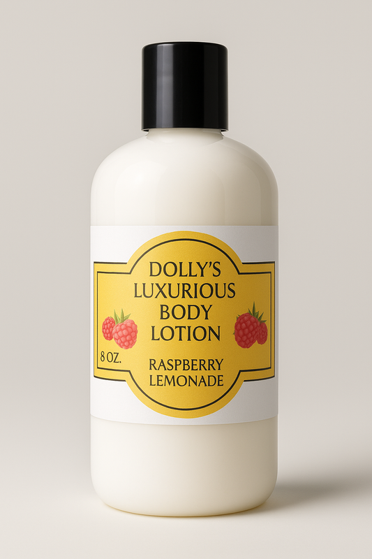DOLLY'S LUXURIOUS BODY LOTION- RASPBERRY LEMONADE