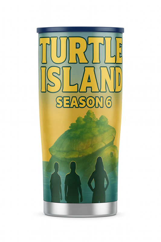 BRAND NEW 20oz TUMBLERS DOLLY VISION TURTLE ISLAND SEASON 6