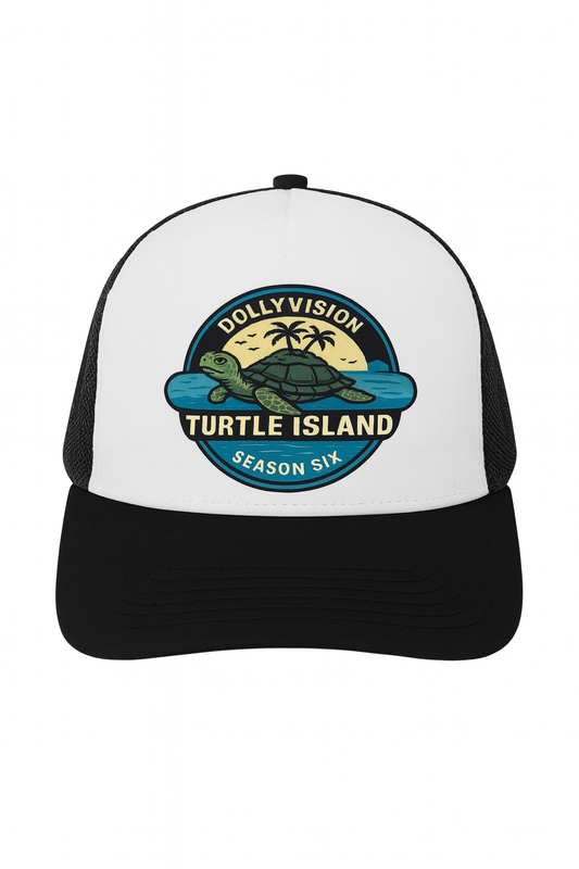 Dolly Vision Turtle Island Season 6 Trucker Hat