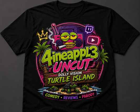 Official 4ineappl3 Uncut turtle island season 7 shirt
