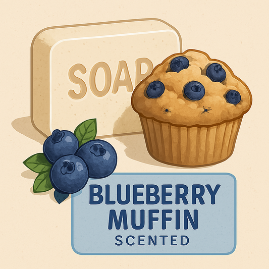 Dolly's Luxurious Lather Bar- blueberry muffin