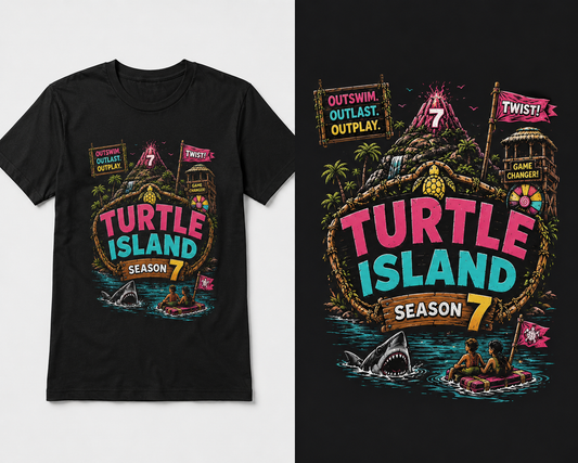 Dolly Vision Official SEASON SEVEN  “Turtle Island” t-shirts ~PRE-ORDER~