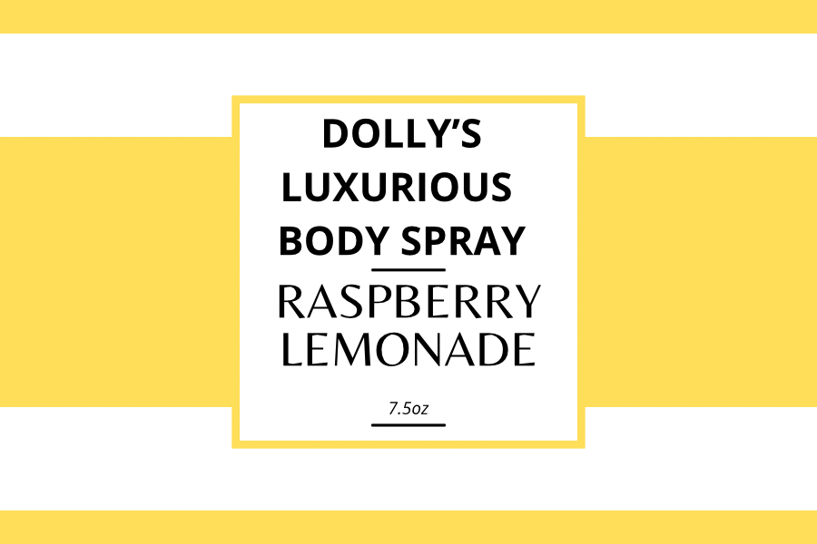 Dolly's Luxurious Body Spray - Raspberry Lemonade