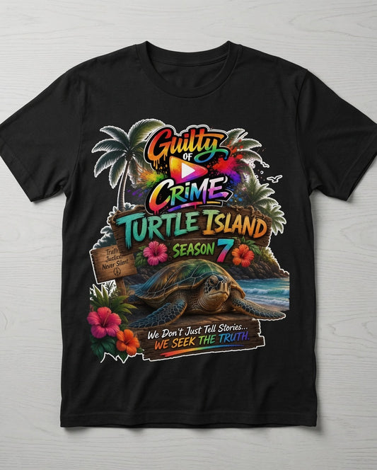 Official  Guilty of Crime turtle island season 7 shirt