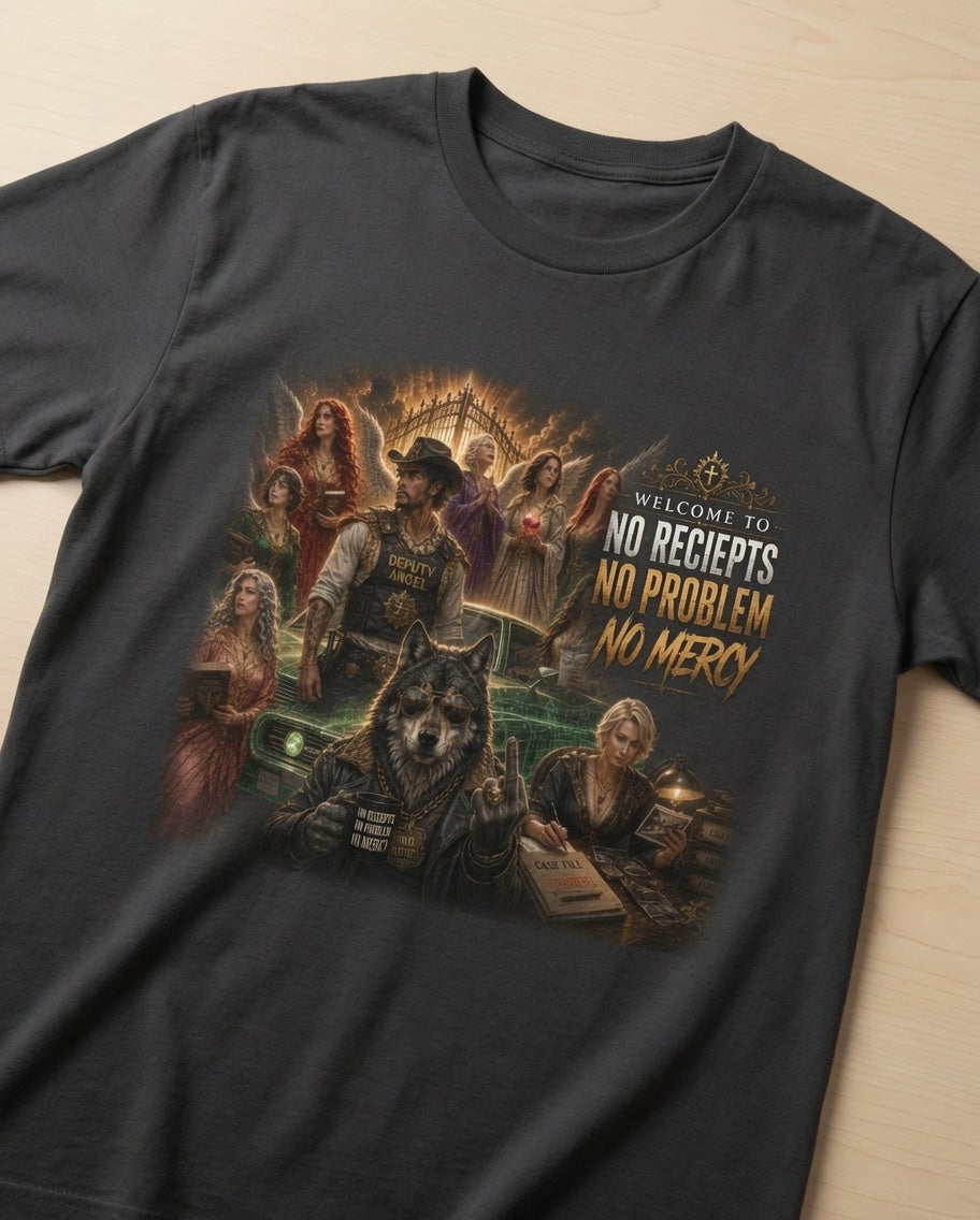 Official no receipts no problem No Mercy turtle island season 7 shirt