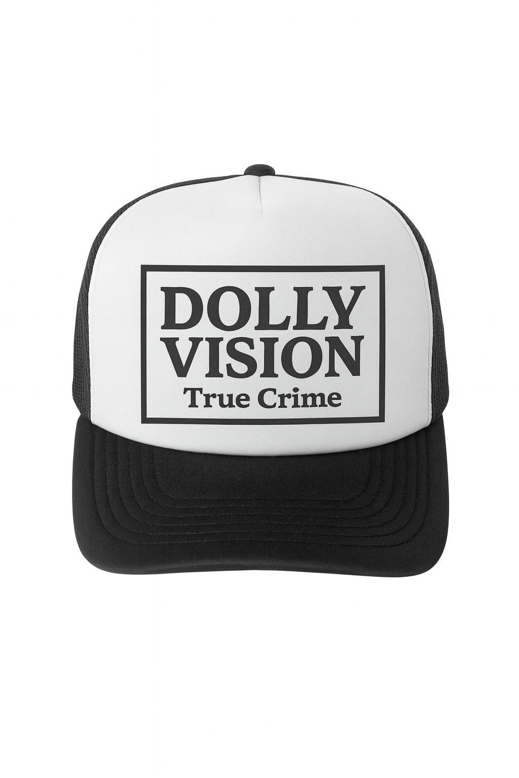 Dolly Vision True Crime Trucker Hat