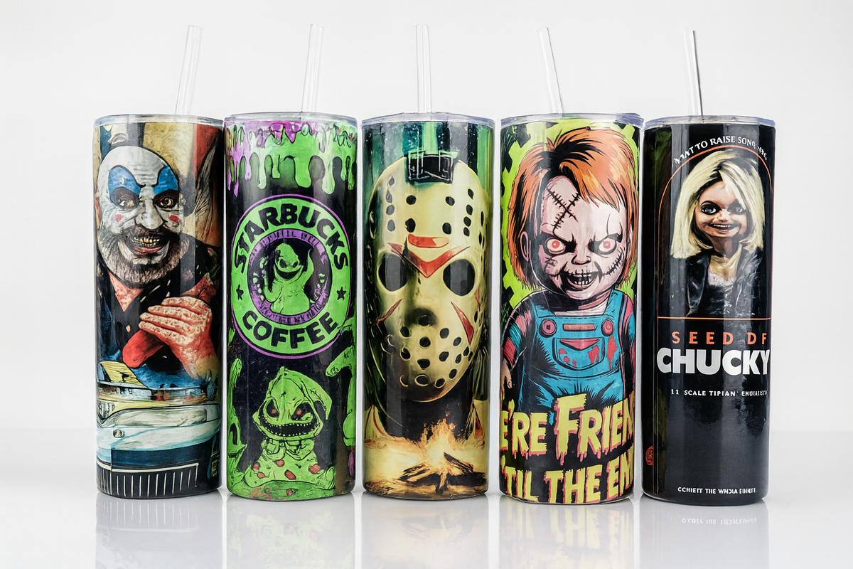 🎃 Halloween Horror Tumblers – Limited Edition Collection 👻
