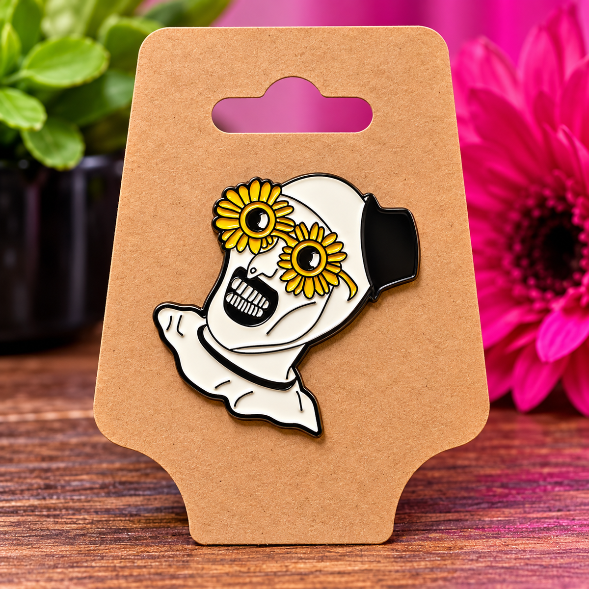 Spooky Cute Enamel Pins 👻🌻 | Horror, Halloween & Fun Collectible Pin Designs!