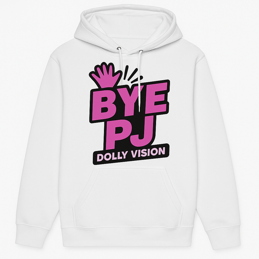 BYE PJ Official Dolly Vision White hoodie