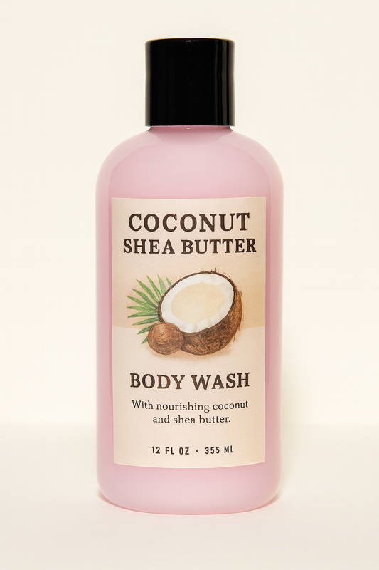 **NEW** Coconut Shea Butter Body Wash** limited edition